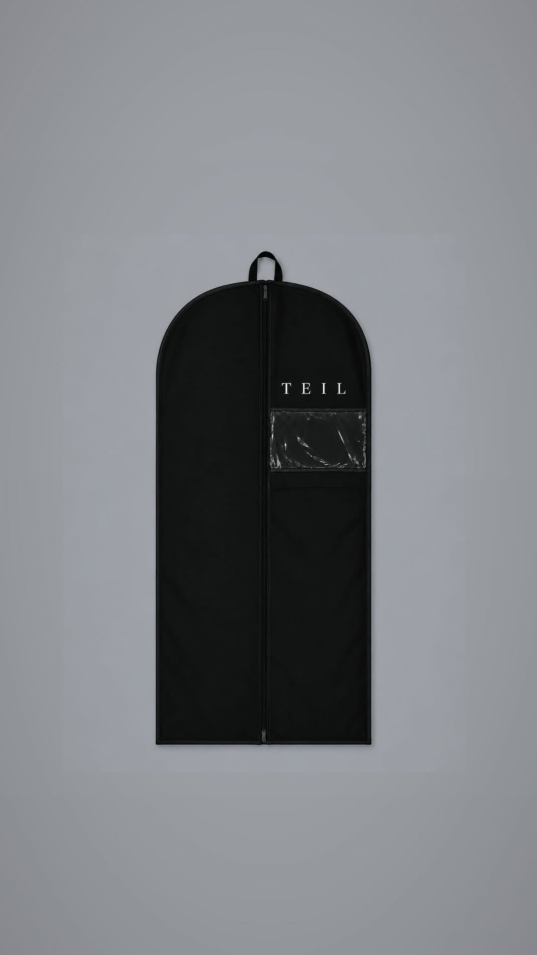 Black TEIL garment bag